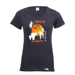 African Silhouette Ladies